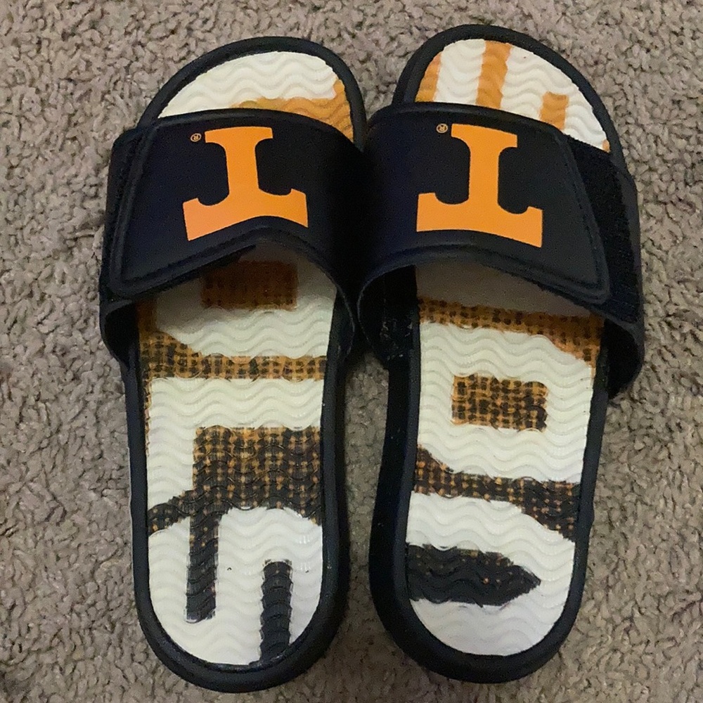 Brand New Never Worn Tennesse Vols Slides